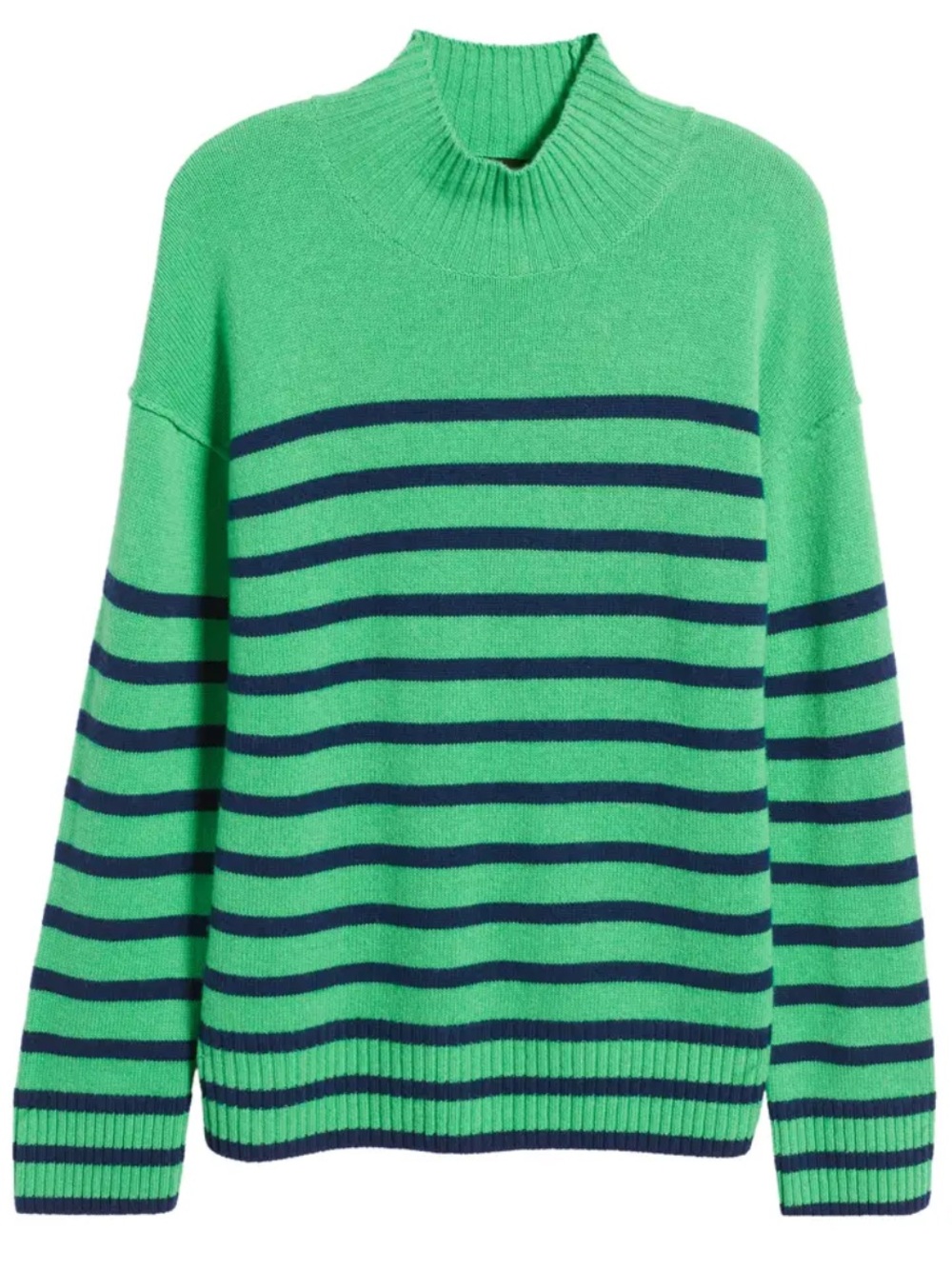Rails x Anthropologie Sasha wool cashmere striped sweater sz large